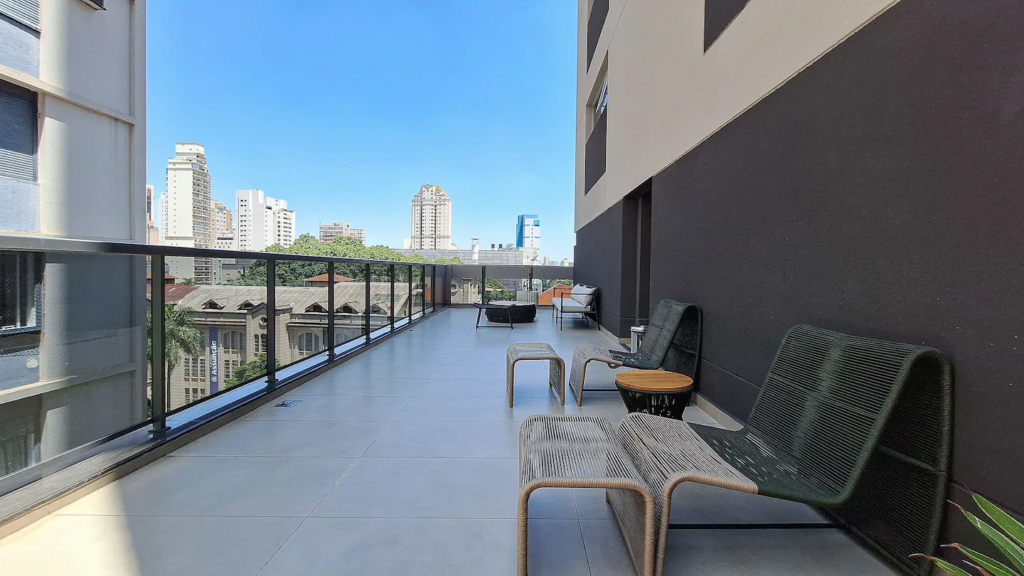 Terraço do prédio